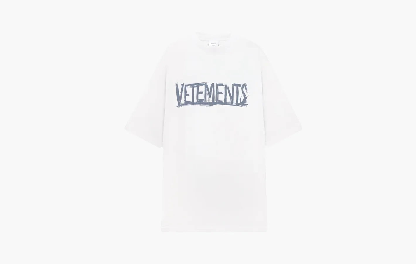 Vetements Worldtour Logo T-shirt «Grey»