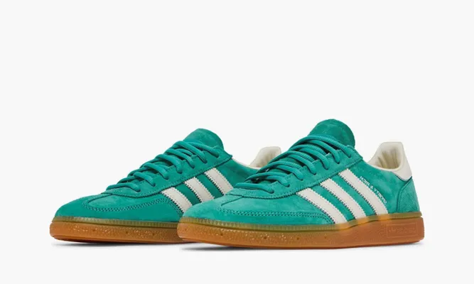 Кроссовки Sporty & Rich x Adidas Handball Spezial «Green Gum» зеленый