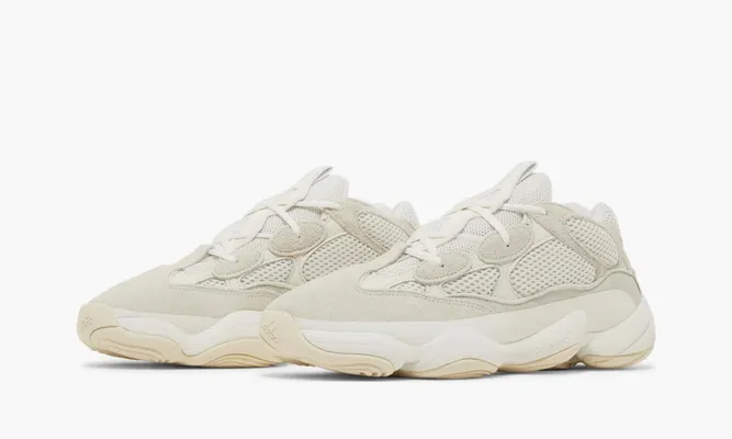 Кроссовки Yeezy 500 «Bone White»  белый