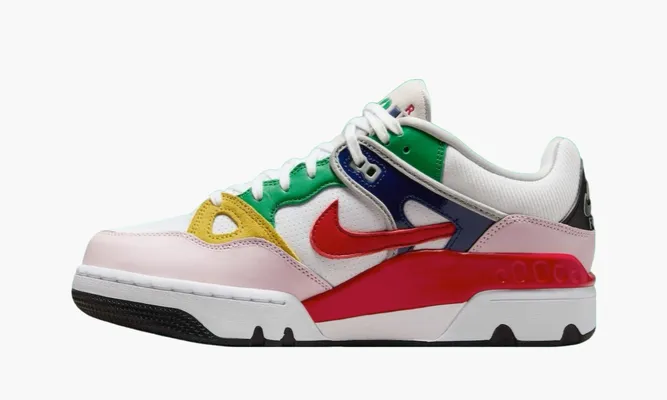 Кроссовки Nigo x Air Force 3 Low SP «White Multi-Color» разноцветный