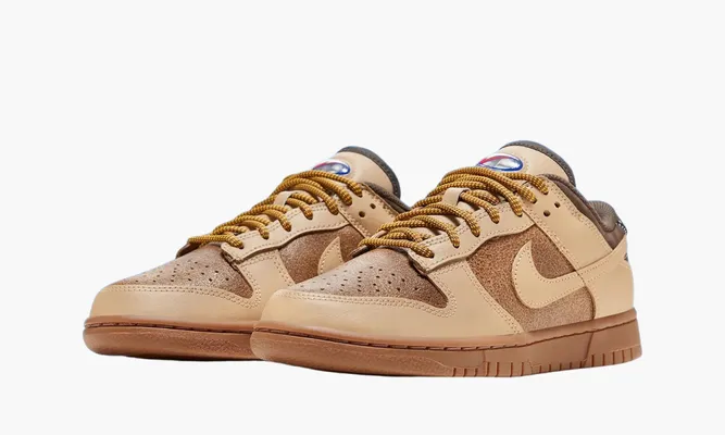 Кроссовки Nike Wmns Dunk Low LX «1972» коричневый