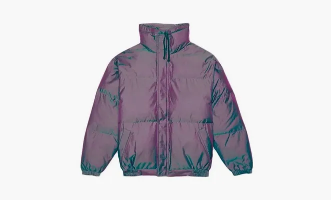 Одежда Fear of God Essentials SS20 Puffer Jacket Iridescent бордовый