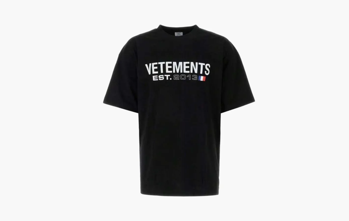 Vetements Flag Logo T-shirt «Black»