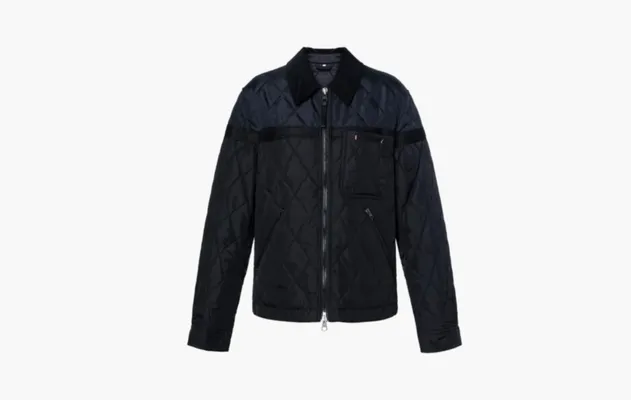 Одежда Burberry Diamond Pocket Zip-Up Jacket «Black» черный