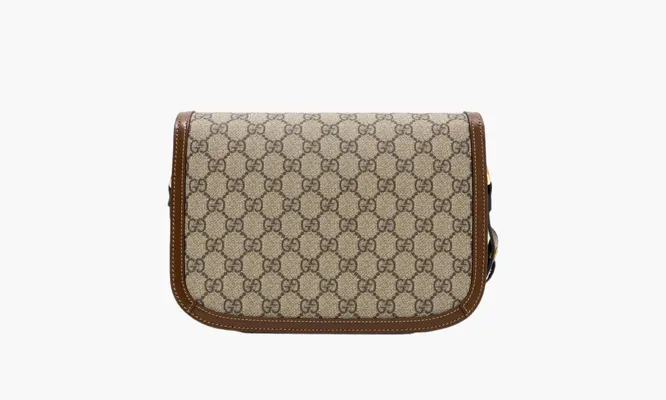Сумки Gucci Horsebit 1955 Mini Bag «Beige/Brown» бежевый
