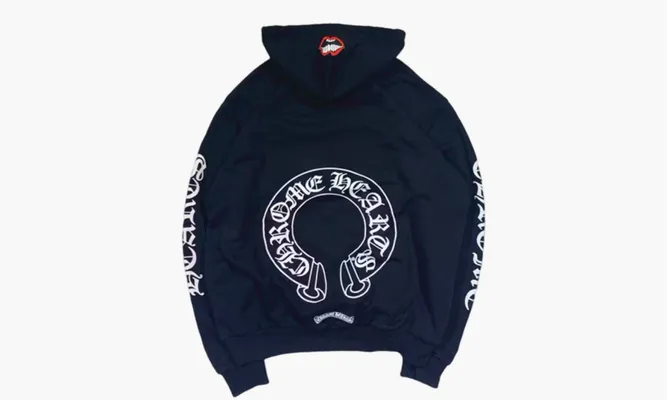 Одежда Chrome Hearts Matty Boy Chomper Horseshoe Hoodie «Black» черный