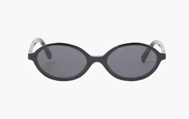Аксессуары Miu Miu Regard «Black» Sunglasses Slate Gray Lenses черный