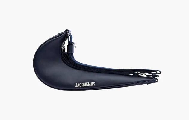 Сумки Jacquemus x Nike Le Sac Swoosh Small «Dark Navy» синий