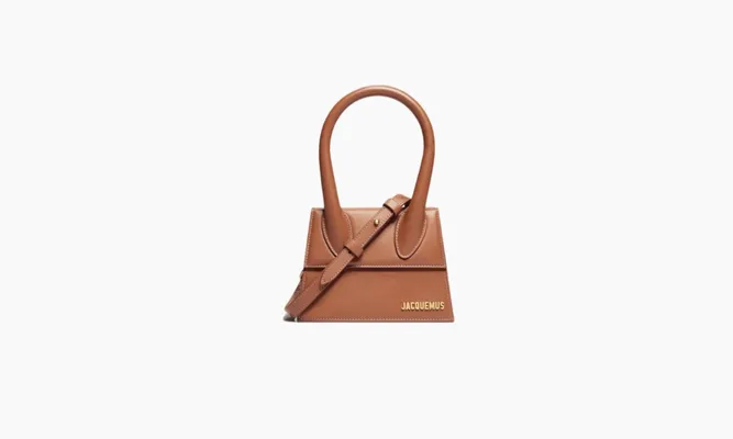 Сумки Jacquemus Le Chiquito Moyen Handbag «Light Brown» коричневый