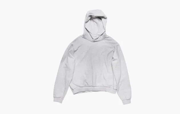 Одежда Acne Studios Logo Hooded Sweater «Pale Grey Melange» белый