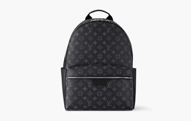 Сумки Louis Vuitton Discovery MM Monogram Backpack «Eclipse» черный