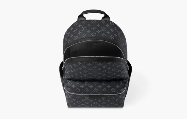 Сумки Louis Vuitton Discovery MM Monogram Backpack «Eclipse» черный