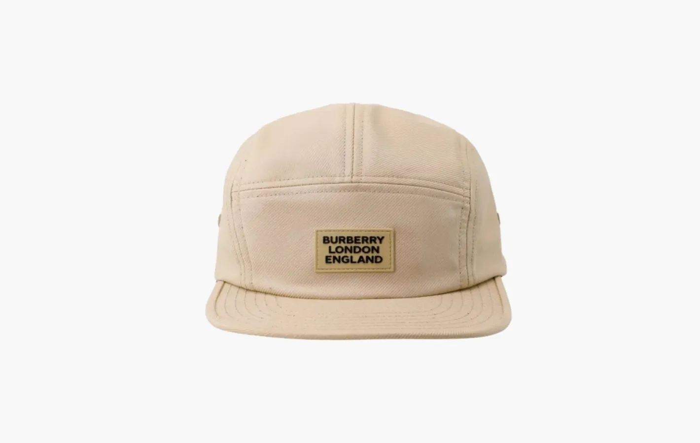 Burberry Logo Rubber Patch Baseball Cap Soft Fawn «Khaki»