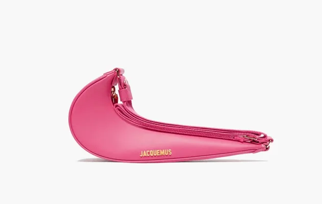 Сумки Jacquemus x Nike Le Sac Swoosh Small «Dark Pink» розовый