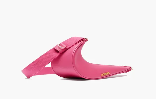 Сумки Jacquemus x Nike Le Sac Swoosh Small «Dark Pink» розовый