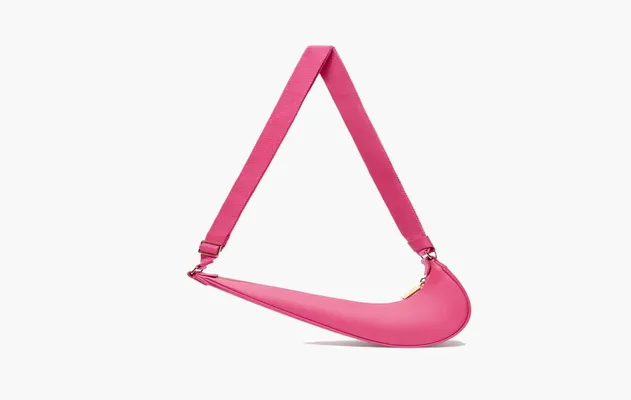 Сумки Jacquemus x Nike Le Sac Swoosh Small «Dark Pink» розовый