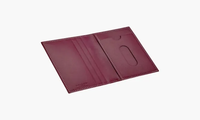 Аксессуары Goyard Saint Marc Card Holder «Bordeaux» бордовый