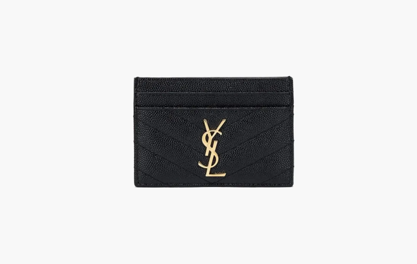 Saint Laurent Cassandre Card holder «Black»