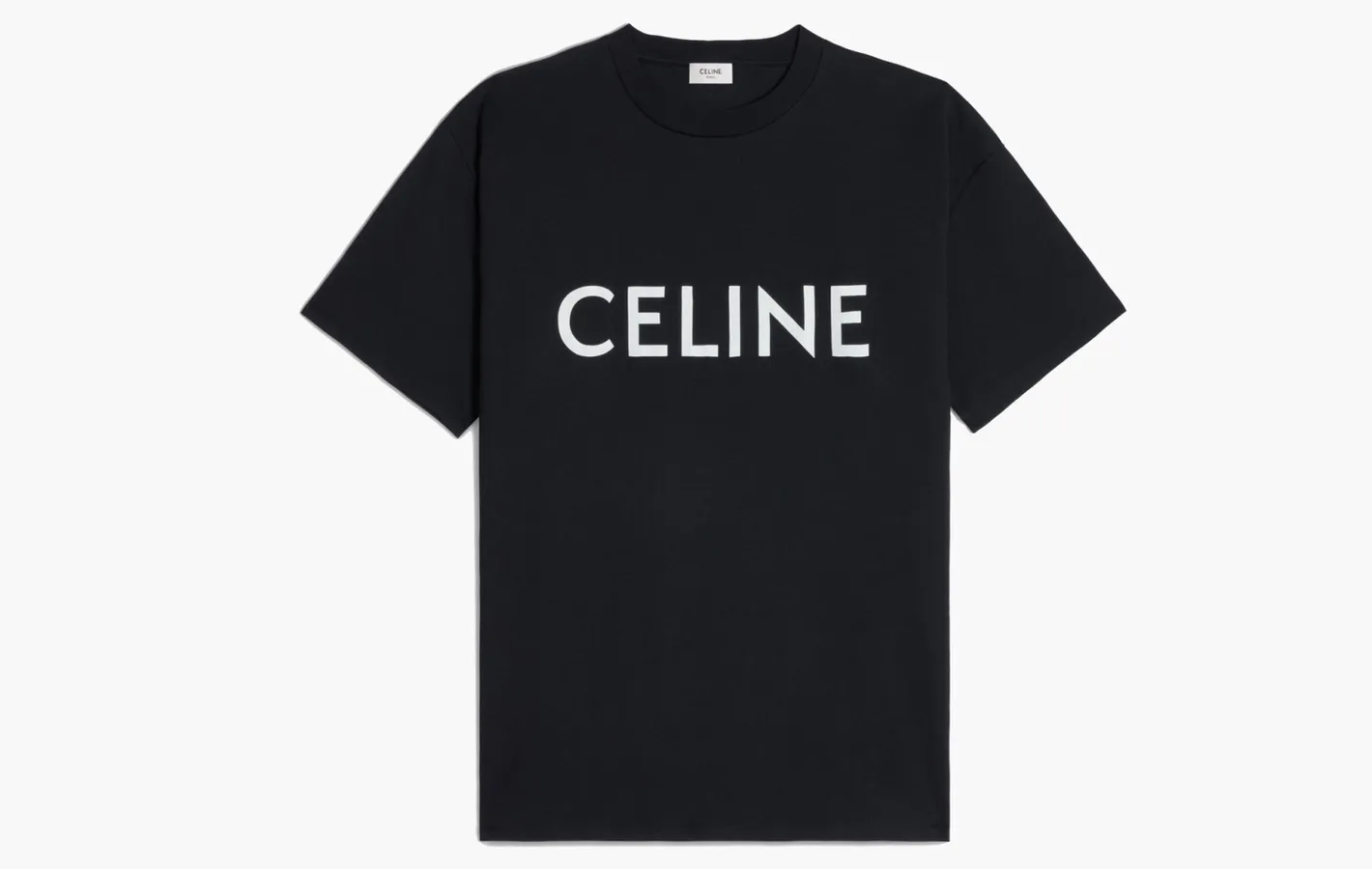 Celine Loose T-Shirt «Black White»