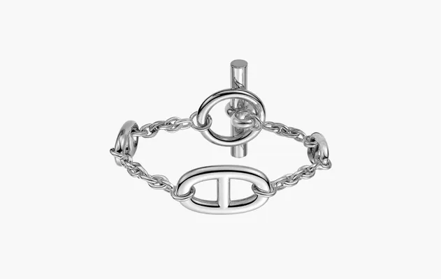 Аксессуары Hermes Farandole Bracelet «Silver» серебряный