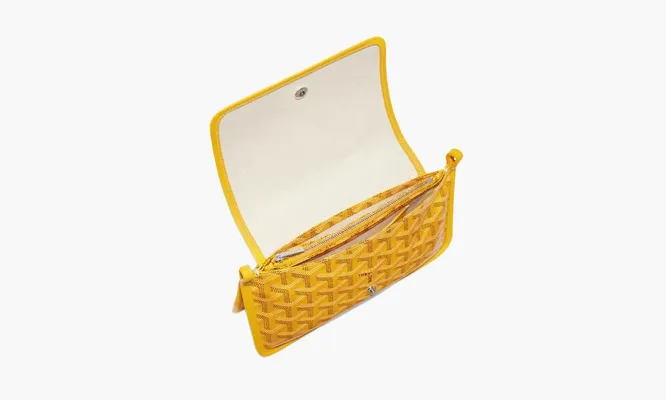 Сумки Goyard Plumet Pouch «Yellow» желтый