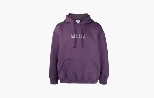 Одежда Vetements Chemical Fuck Hoodie «Purple» фиолетовый