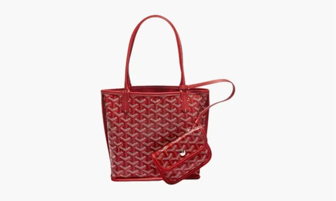 Сумки Goyard Anjou Tote Mini «Red» красный