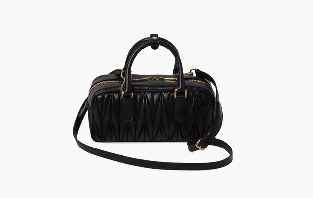 Сумки Miu Miu Matelassé Mini Arcadie Bag «Black» черный