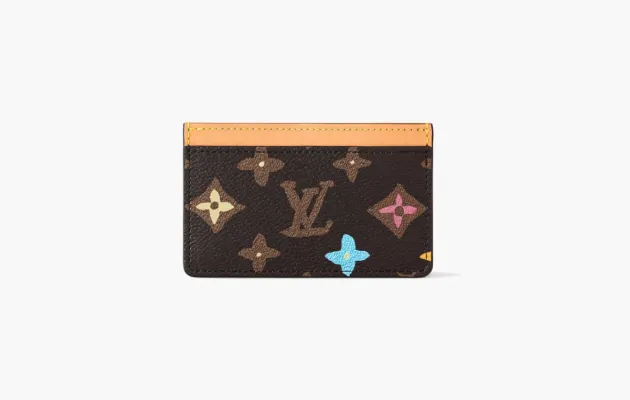 Аксессуары Louis Vuitton By Tyler, The Creator Card Holder «Monogram Chocolate Craggy» коричневый
