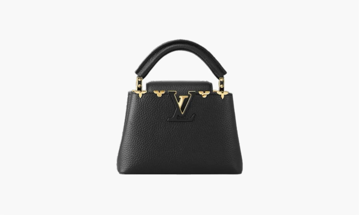 Louis Vuitton Capucines MINI Taurillion Leather «Black»