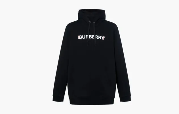 Одежда Burberry Logo Hoodie «Black» черный