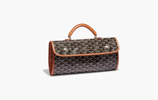 Сумки Goyard Saint Leger Backpack «Black & Tan» коричневый