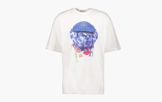 Одежда Handla Exford Face Teddy Bear T-shirt «Optical White» белый