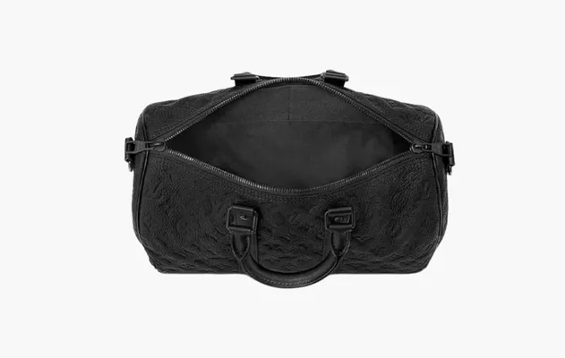 Сумки Louis Vuitton Keepall Bandouliere 35 «Noir» черный