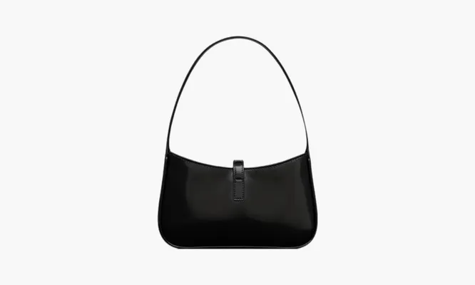 Сумки Saint Laurent Le 5 À 7 Mini Brushed Leather Shoulder Bag «Black» черный