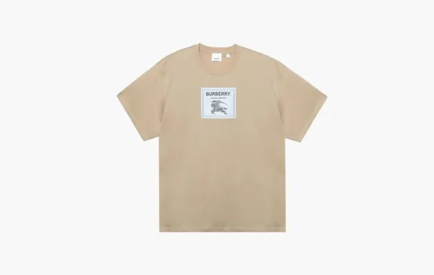 Одежда Burberry Prorsum Label Cotton T-shirt «Beige» бежевый