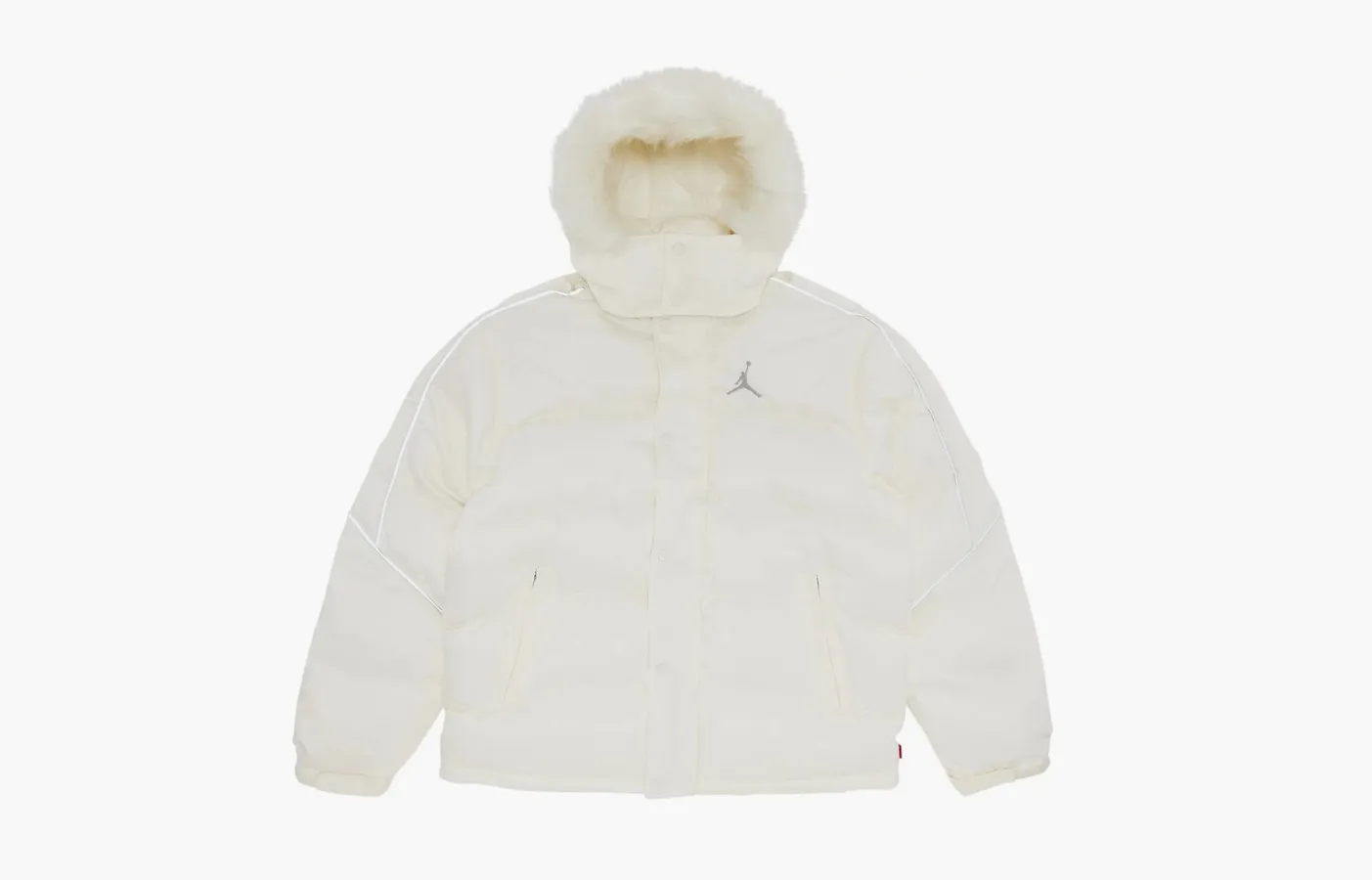 Supreme x Jordan Puffer Jacket «White»