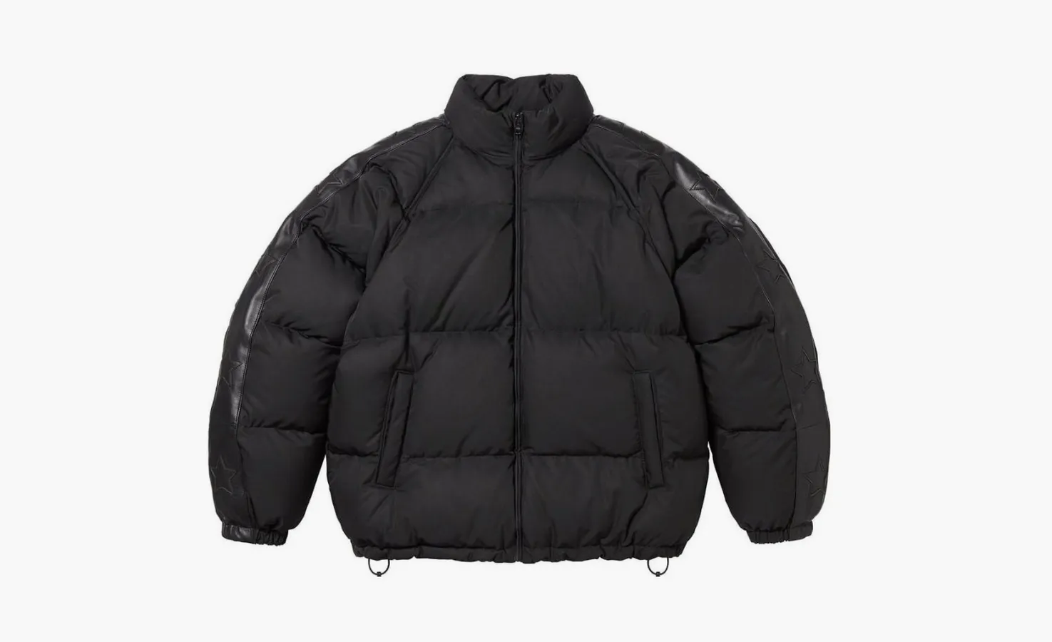 Supreme Star Sleeve Down Puffer Jacket «Black»