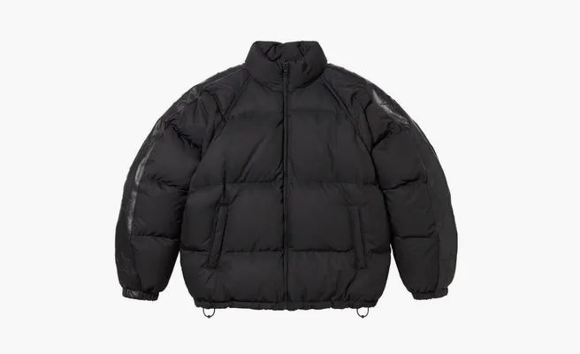 Одежда Supreme Star Sleeve Down Puffer Jacket «Black» черный