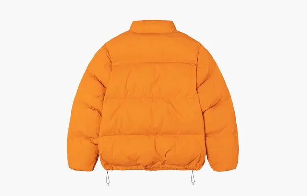 Одежда Stussy Down Puffer Nylon «Orange» оранжевый