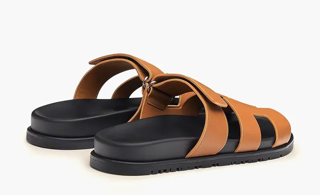 Кроссовки Hermes  Chypre Slide Slippers WMNS «Natural Color» коричневый