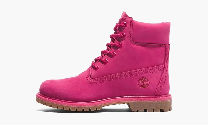 Обувь Timberland Premium 6Inch Boot 50th Edition «Dark Pink» розовый