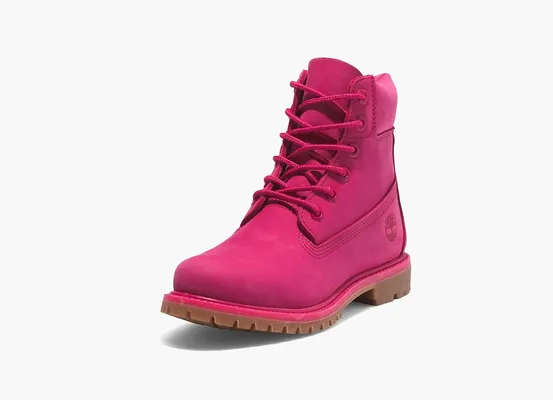 Обувь Timberland Premium 6Inch Boot 50th Edition «Dark Pink» розовый