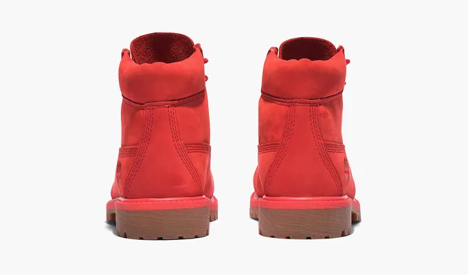 Обувь Timberland 6 Inch Premium Boot Junior «50th Anniversary - Medium Red» красный