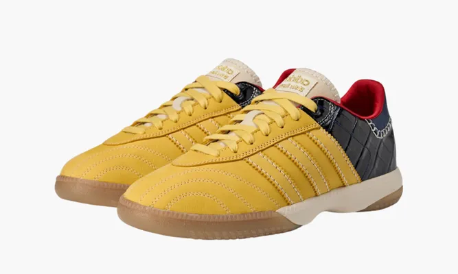 Кроссовки Wales Bonner x Adidas Samba Millennium «Fade Gold» желтый