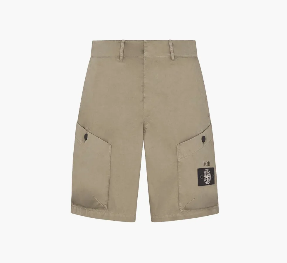 Dior x Stone Island Bermuda Shorts «Brown»