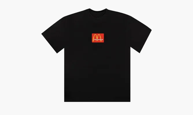 Одежда Cactus Jack by Travis Scott x McDonalds Sesame T-Shirt II «Black» черный