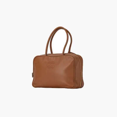 Сумки Miu Miu Softy Bauletto Handbag «Cognac» 