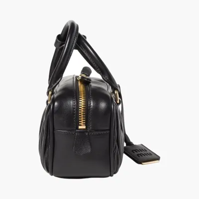 Сумки Miu Miu Arcadie Matelasse Nappa Bag «Black» 