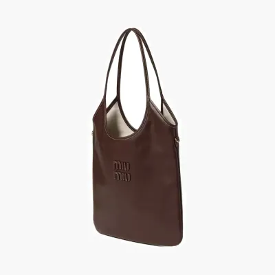 Сумки Miu Miu Cognac Ivy Leather Bag «Radica» 
